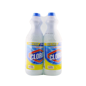 Clorox Bleach Lemon Scent 1L x 2