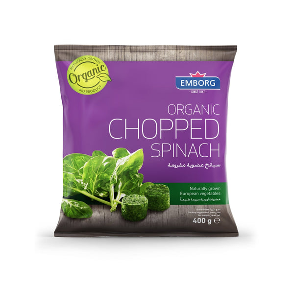 Emborg Organic Chopped Spinach 400g (highest price)
