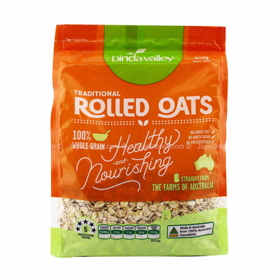 Binda Valley Rolled Oats 500g