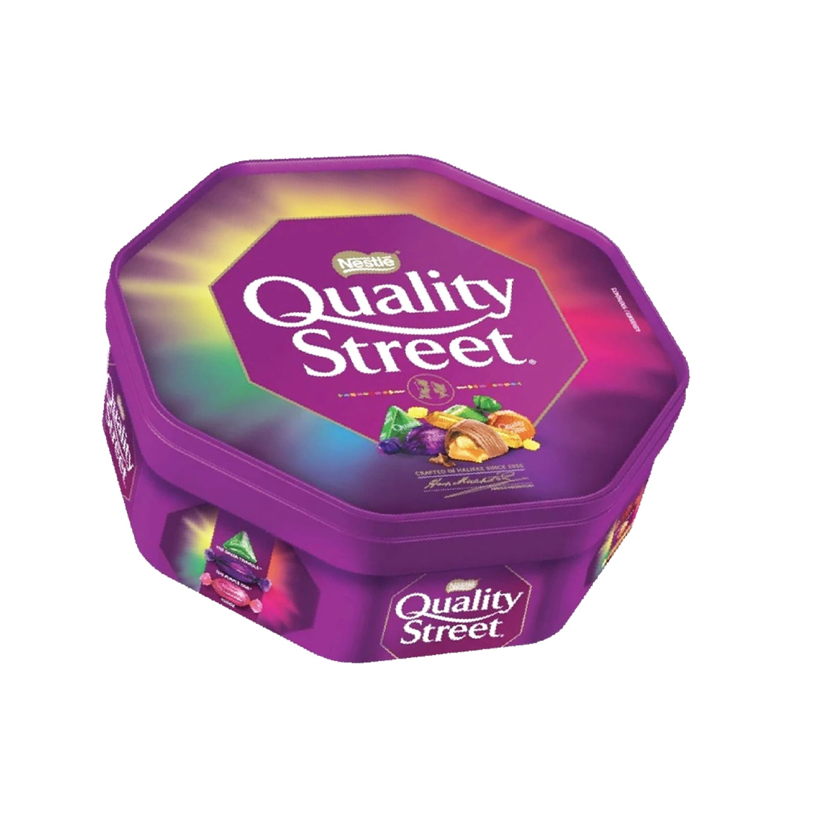 Nestle Quality Street Assorted Chocolate Festive Tub 600g