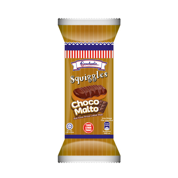 Gardenia Squiggles Choco Malto 50g