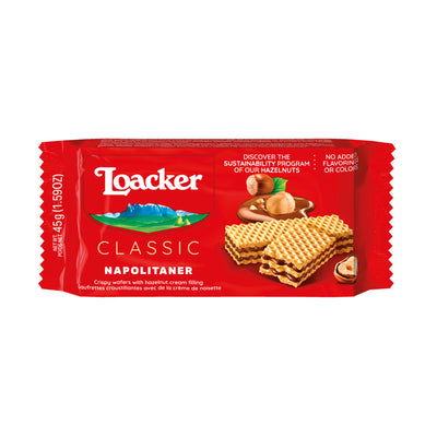 Loacker Napolitaner Wafer 45g