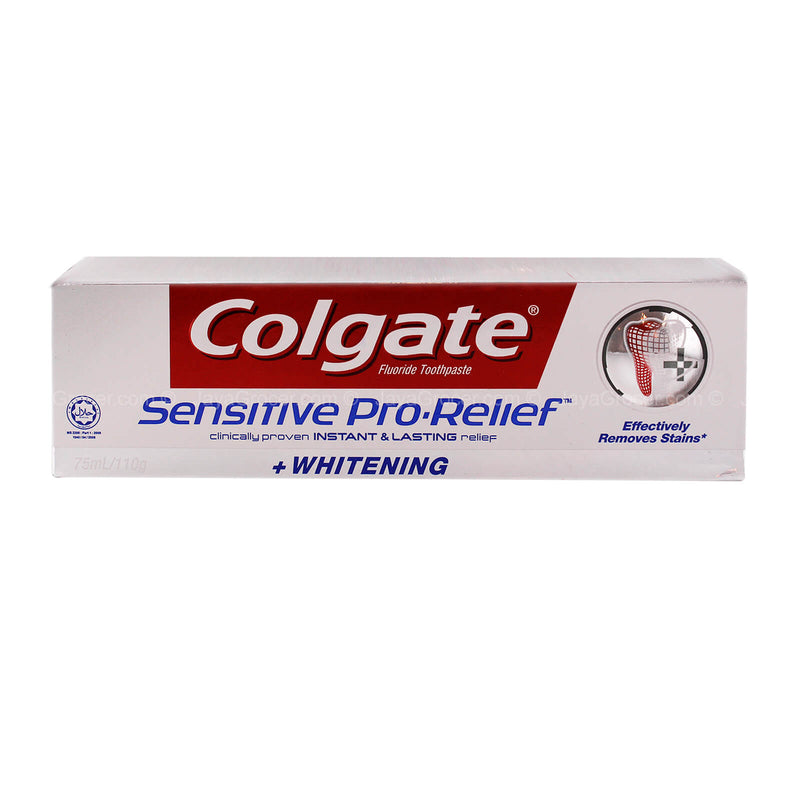 Colgate Sensitive Pro Relief Whitening Toothpaste 110g