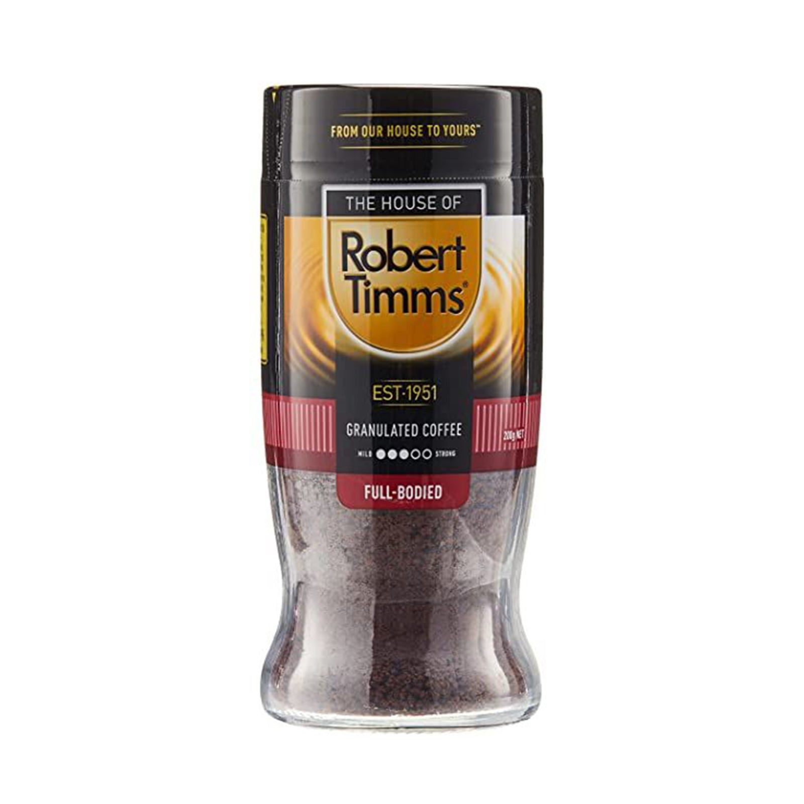 Robert Timms Full Bodied Coffee Granulated 200g