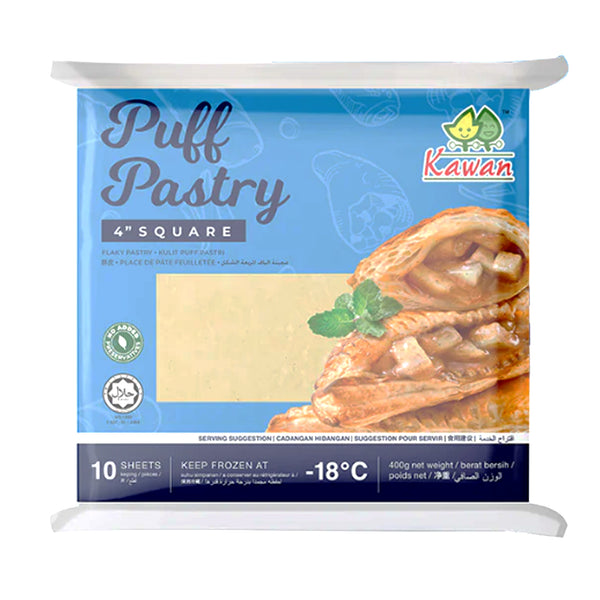 Kawan Brand Puff Pastry Square 40g x 10 (highest price)