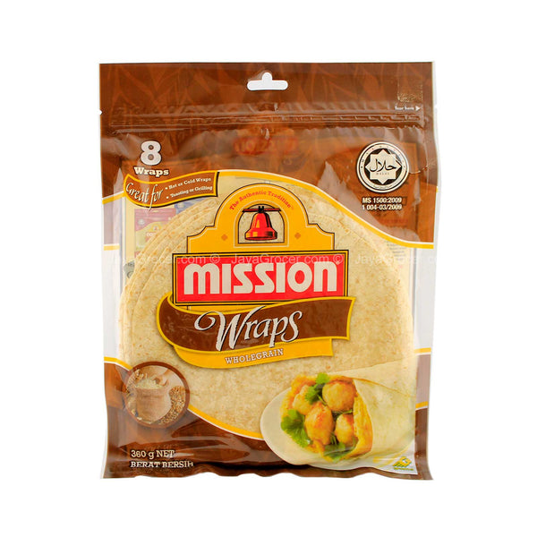 Mission Wholegrain Wraps 360g (highest price)