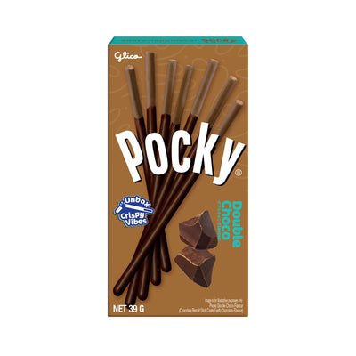 Glico Pocky Double Chocolate Flavour Biscuit Stick 39g