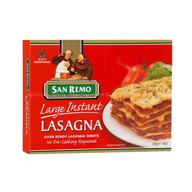 San Remo Instant Lasagna Sheet (Large) 250g