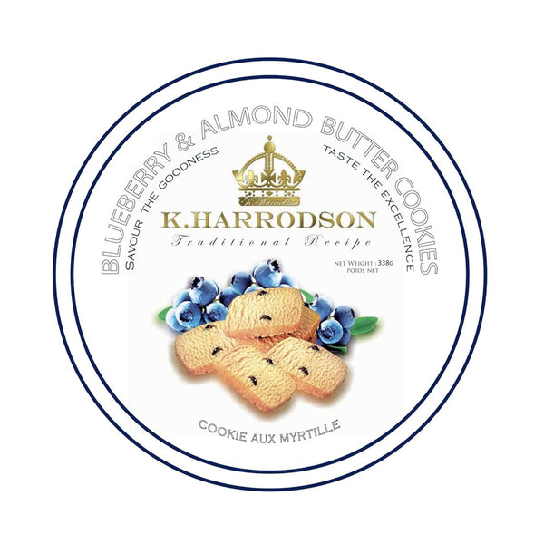 K. Harrodson Blueberries & Almond Butter Cookies 400g (highest price)