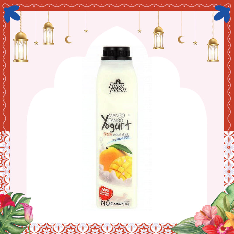 Farm Fresh Mango Tango Low Fat Yogurt Drink 700ml