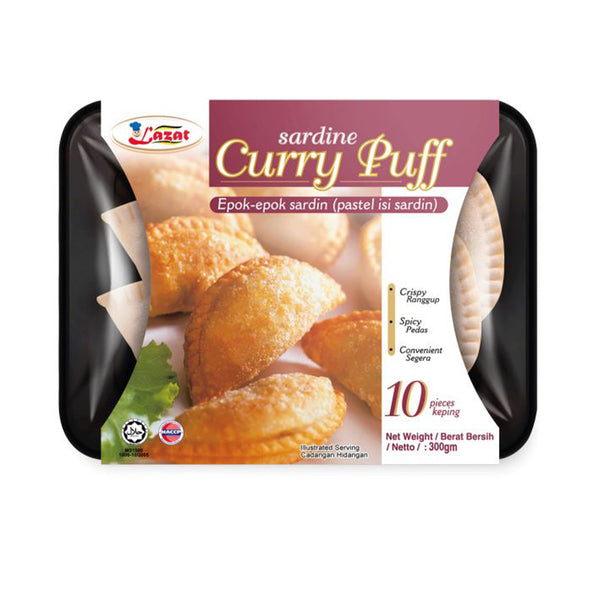 Lazat Sardine Curry Puff 300g (highest price)