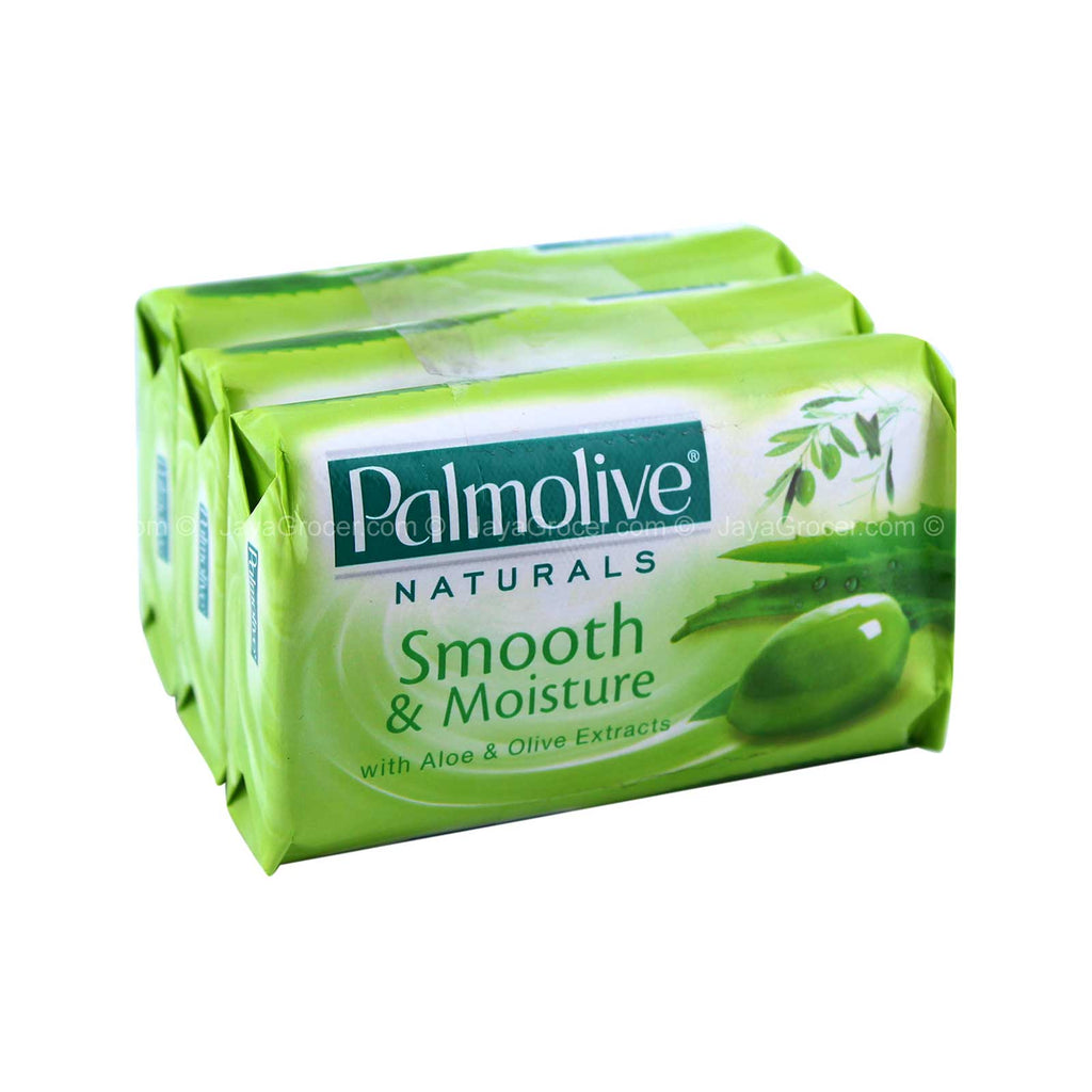 Palmolive Soap Natural Smooth and Moist 80g x 3