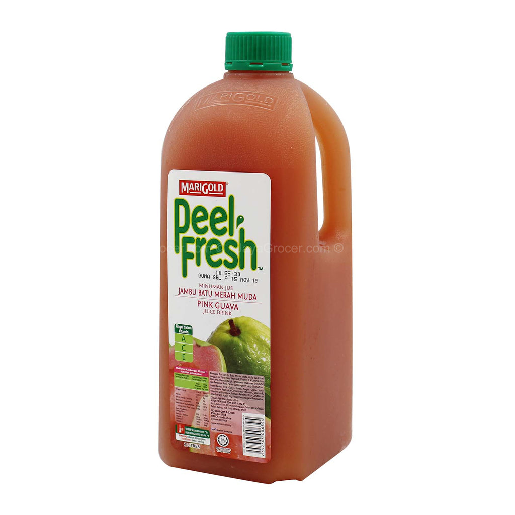 Marigold Peel Fresh Pink Guava Juice Drink 2L
