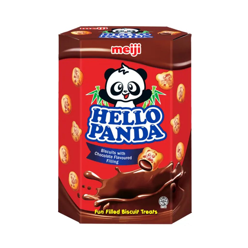 Meiji Hello Panda Biscuit Chocolate Filling 234g