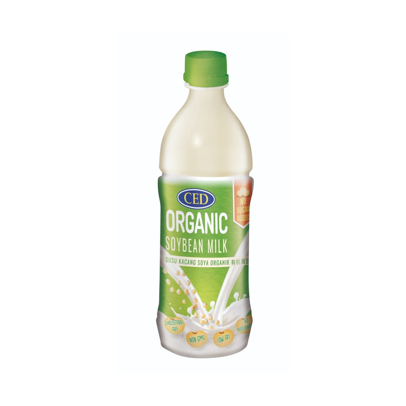 CED Organic Soybean Milk Sugar Free 1L