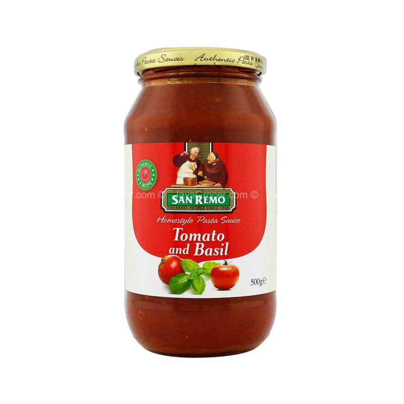 San Remo Tomato and Basil Pasta Sauce 500g