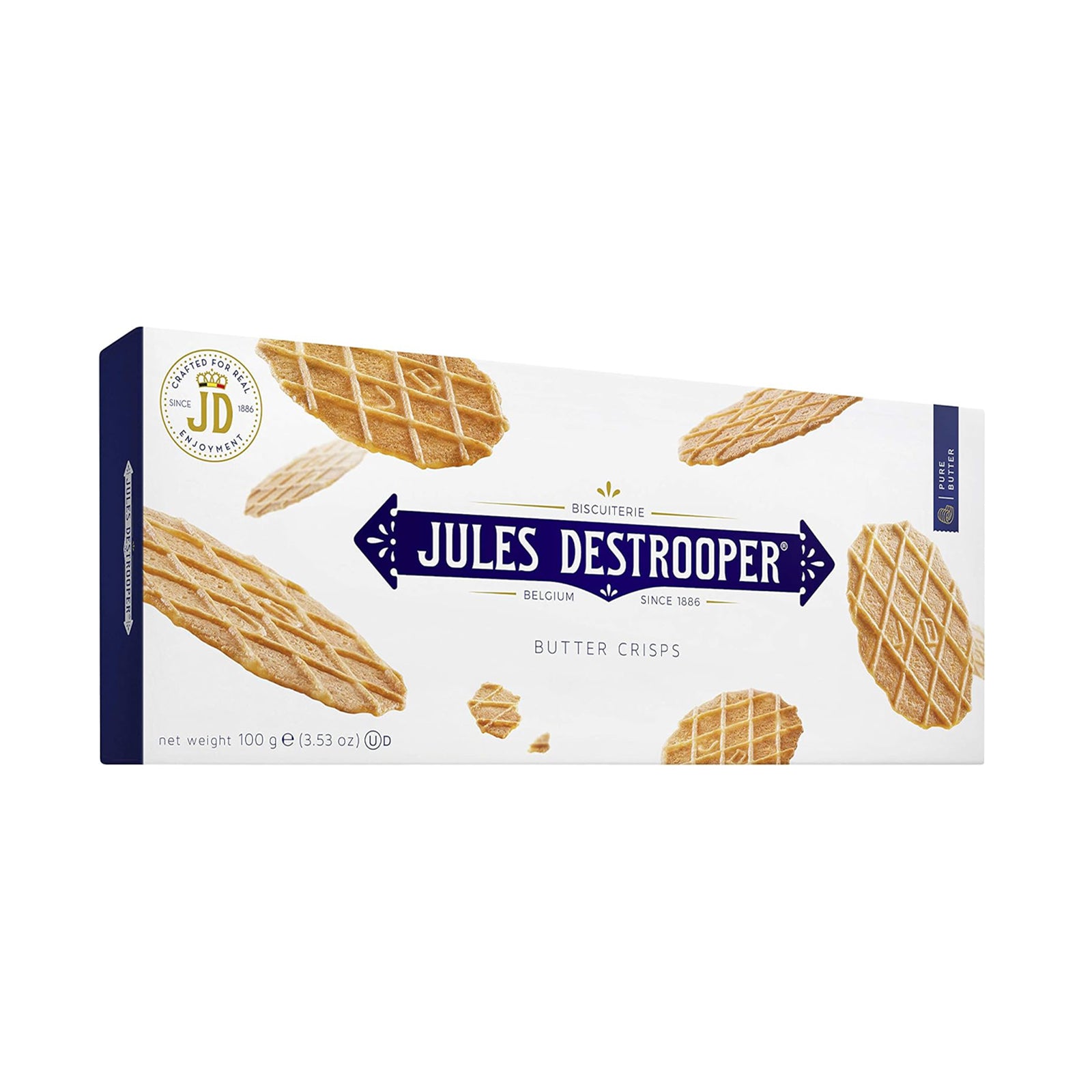 Jules Destrooper Butter Crisps 100g