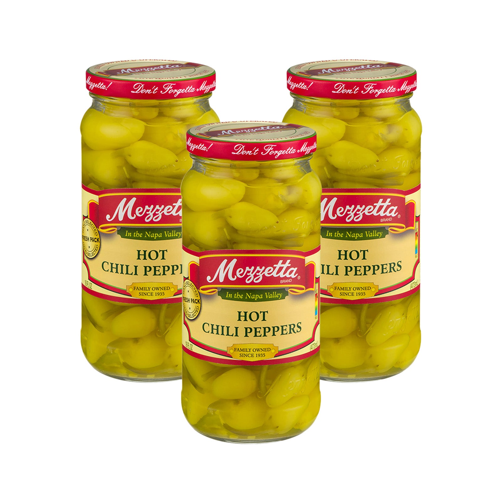 Mezzetta Hot Chili Pepper 453.5g