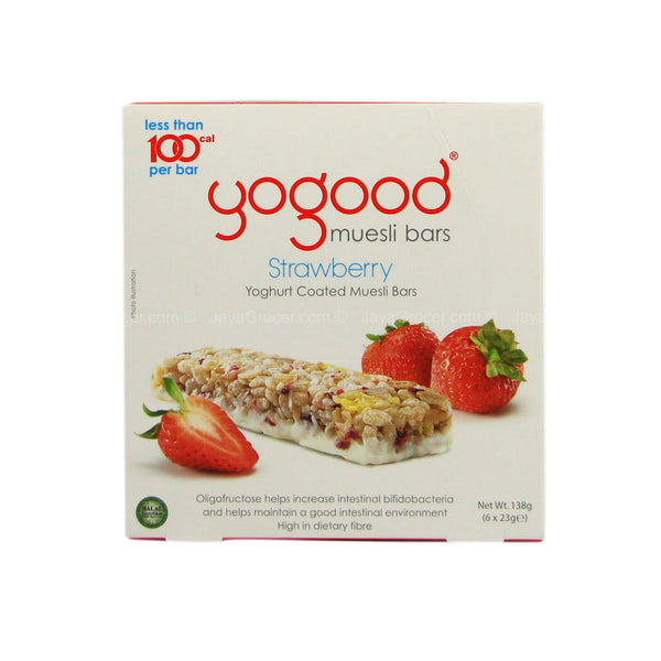 Yogood Strawberry Yogurt Muesli Bar 138g (highest price)