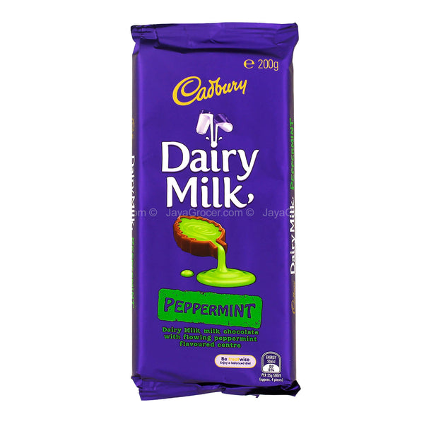 Cadbury Dairy Milk Peppermint Chocolate Bar 180g (highest price)