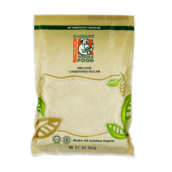 Radiant Organic Unrefined Sugar 500g (highest price)