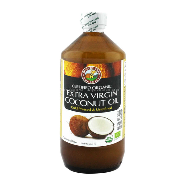 Country Farm Organic Extra Virgin Coconut Oil 1L (highest price)