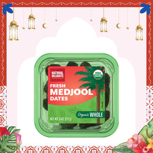 Natural Delight Organic Medjool Dates 227g