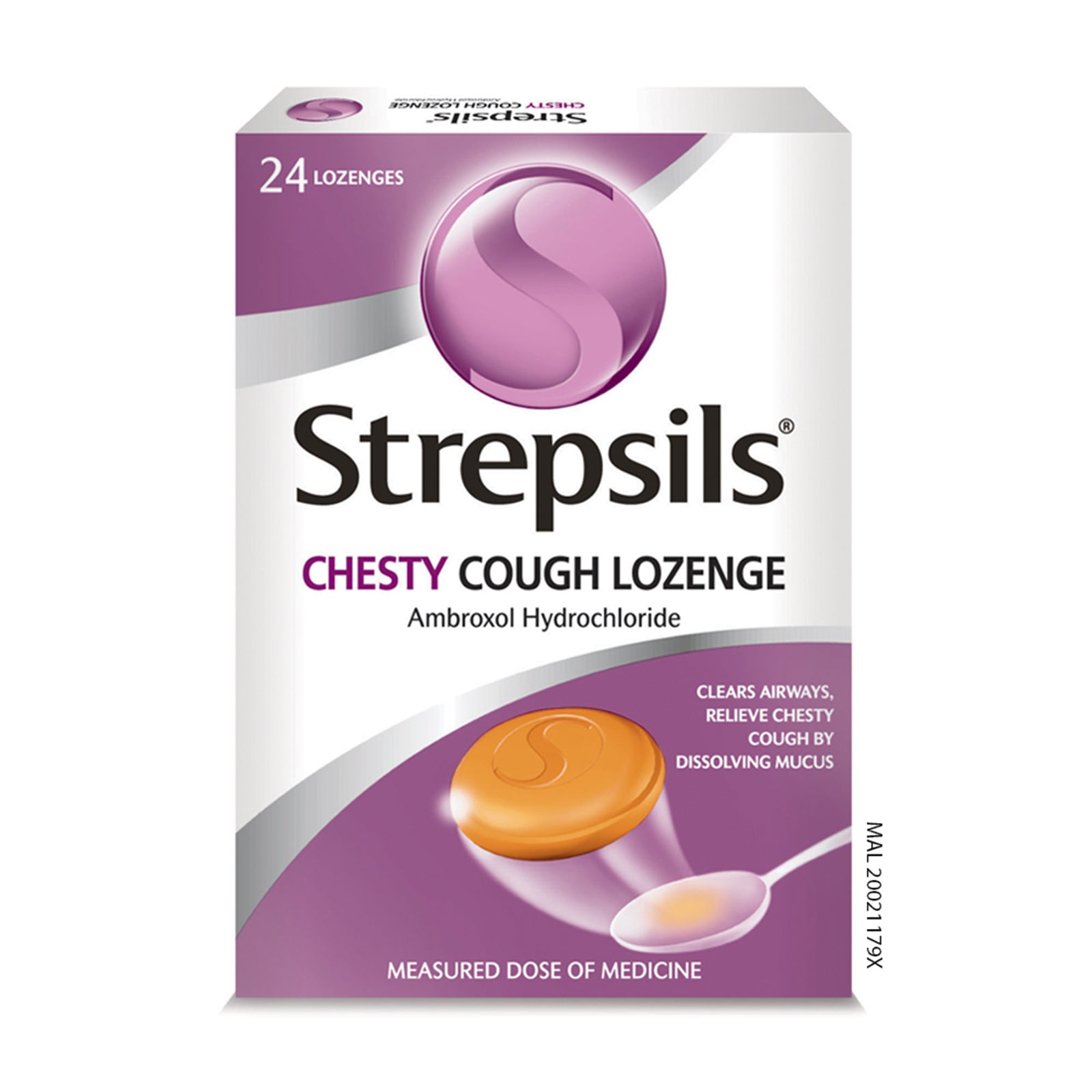 Strepsils Lozenges for Cough 24pcs/pack