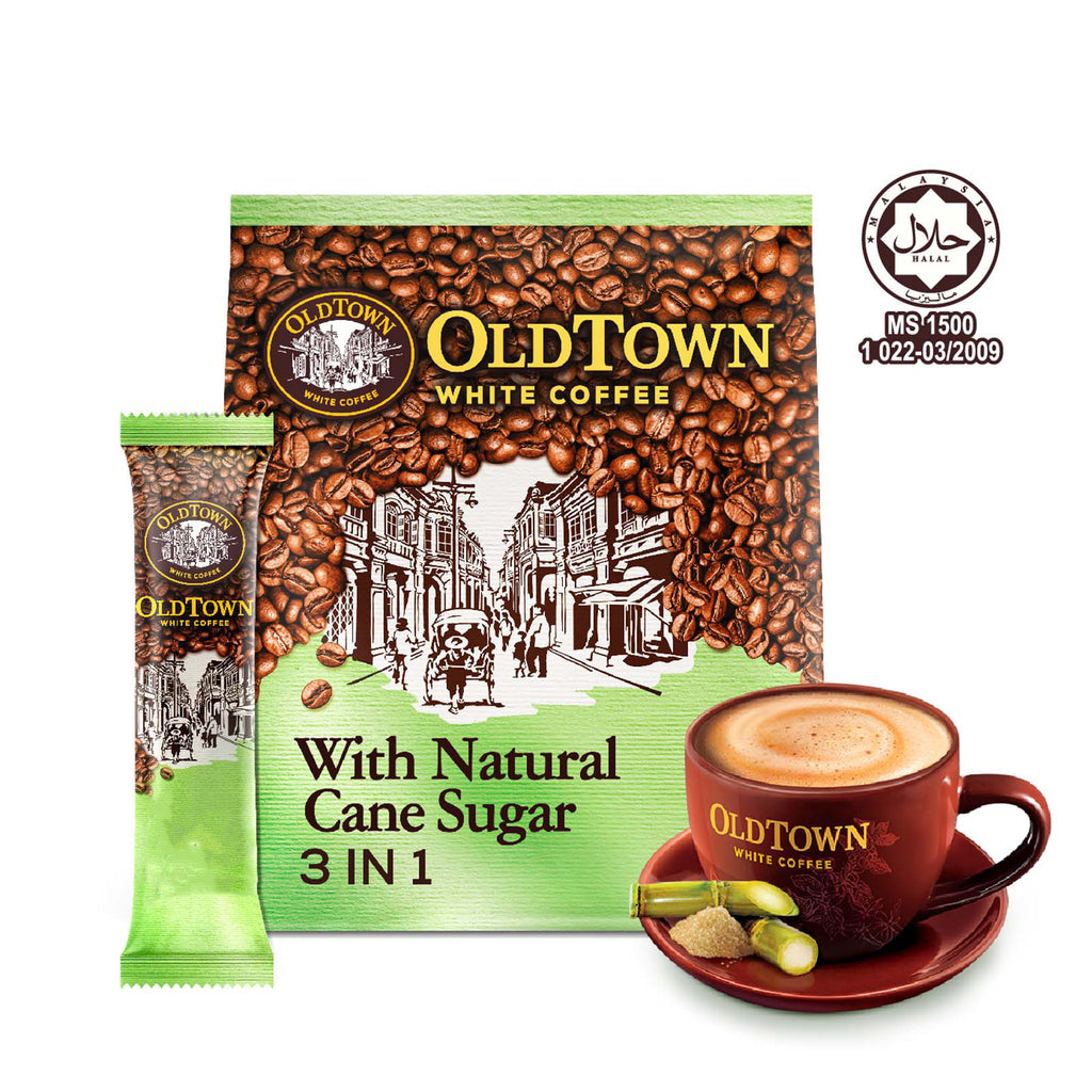 Old Town White Coffee 3-in-1 Cane Sugar 36g x 15