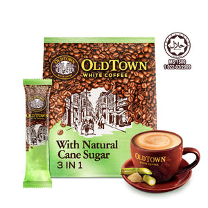 Old Town Cane Sugar Instant 3in1 Premix White Coffee 32.5g x 15