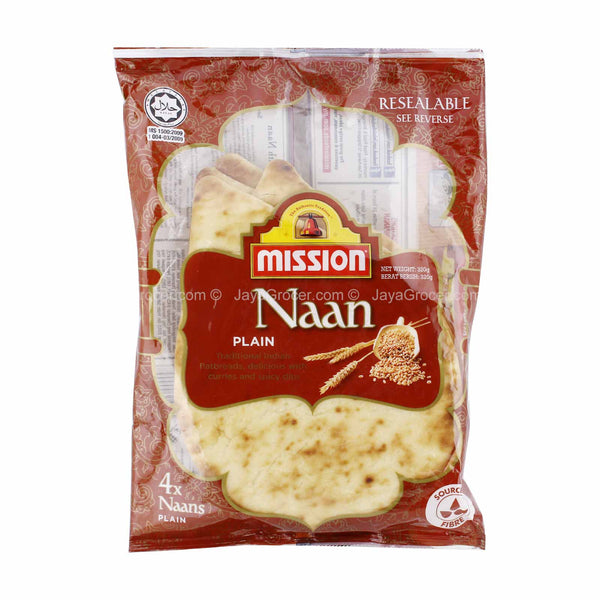 Mission Plain Naan 320g (highest price)