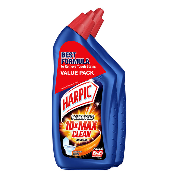Harpic Toilet Bowl Cleaner Liquid Power Plus All in One Original 450ml x 2 (highest price)