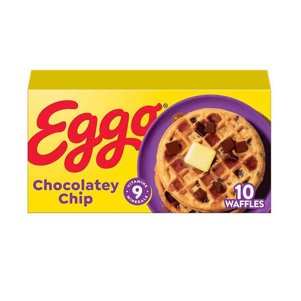 Eggo Chocolate Chip Waffles 349g (highest price)