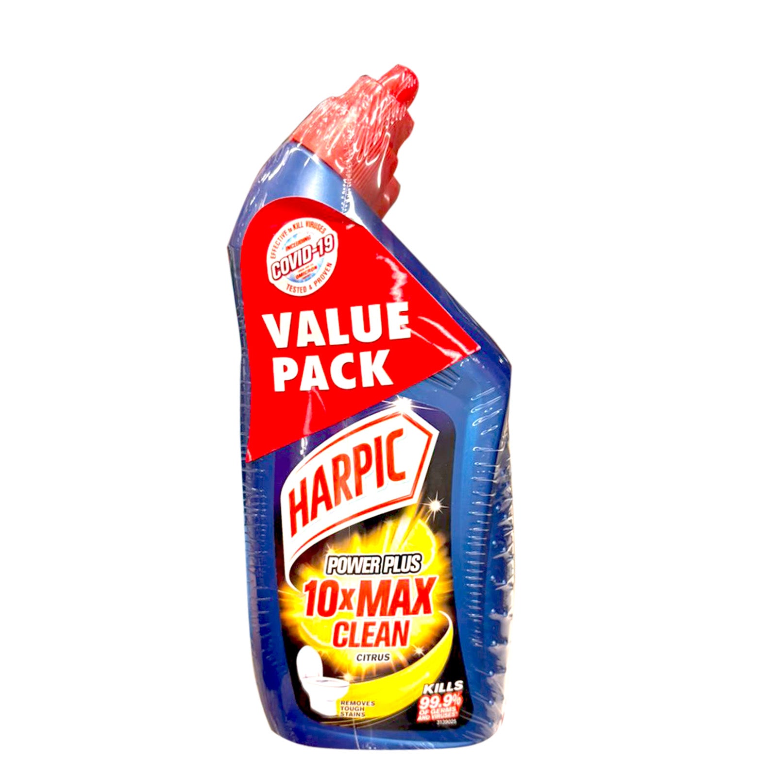 Harpic Power Plus Citrus Liquid Toilet Cleaner Twin Pack 450ml x 2