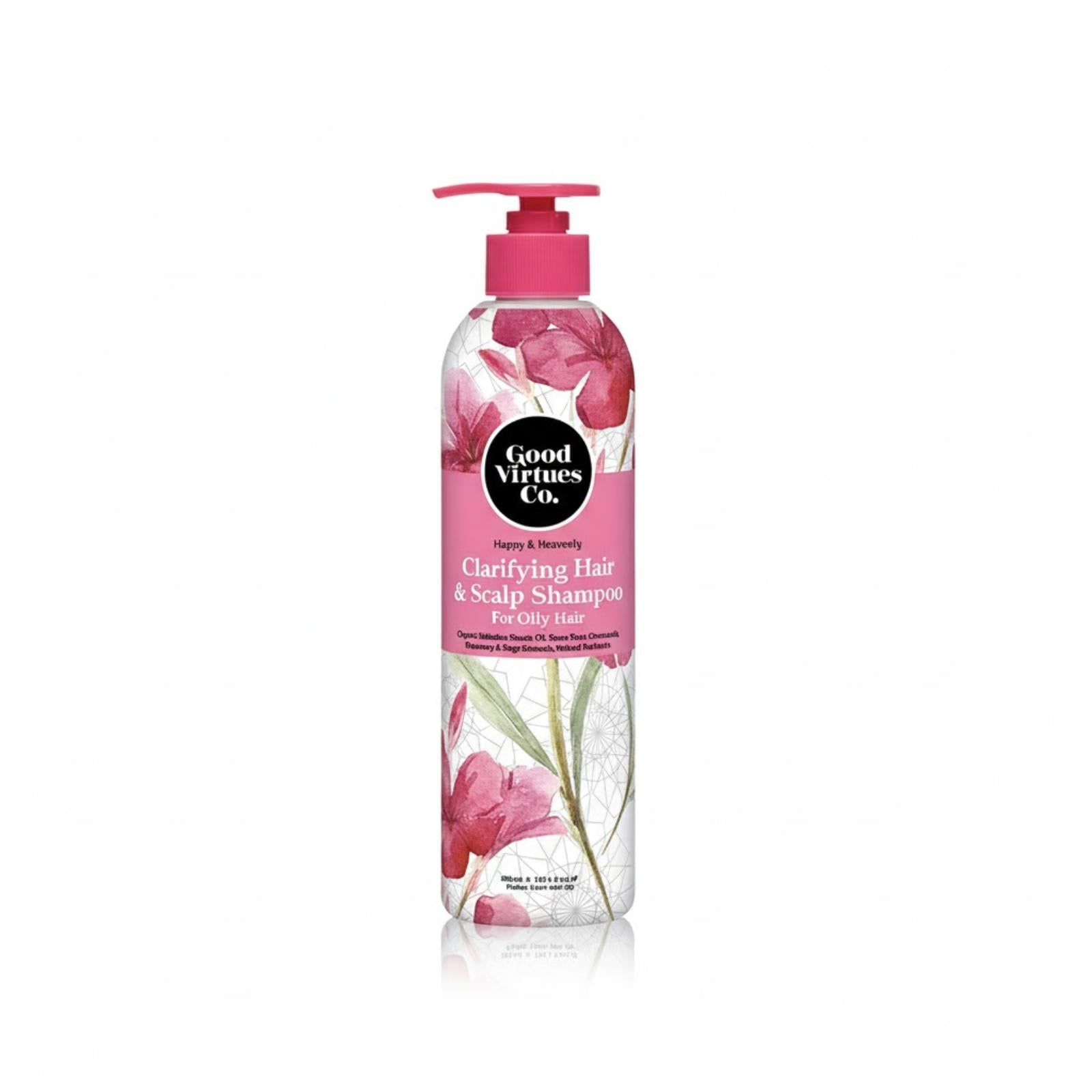 Good Virtues Co Clarifying Hair And Scalp Shampoo For Oily Hair 300ml