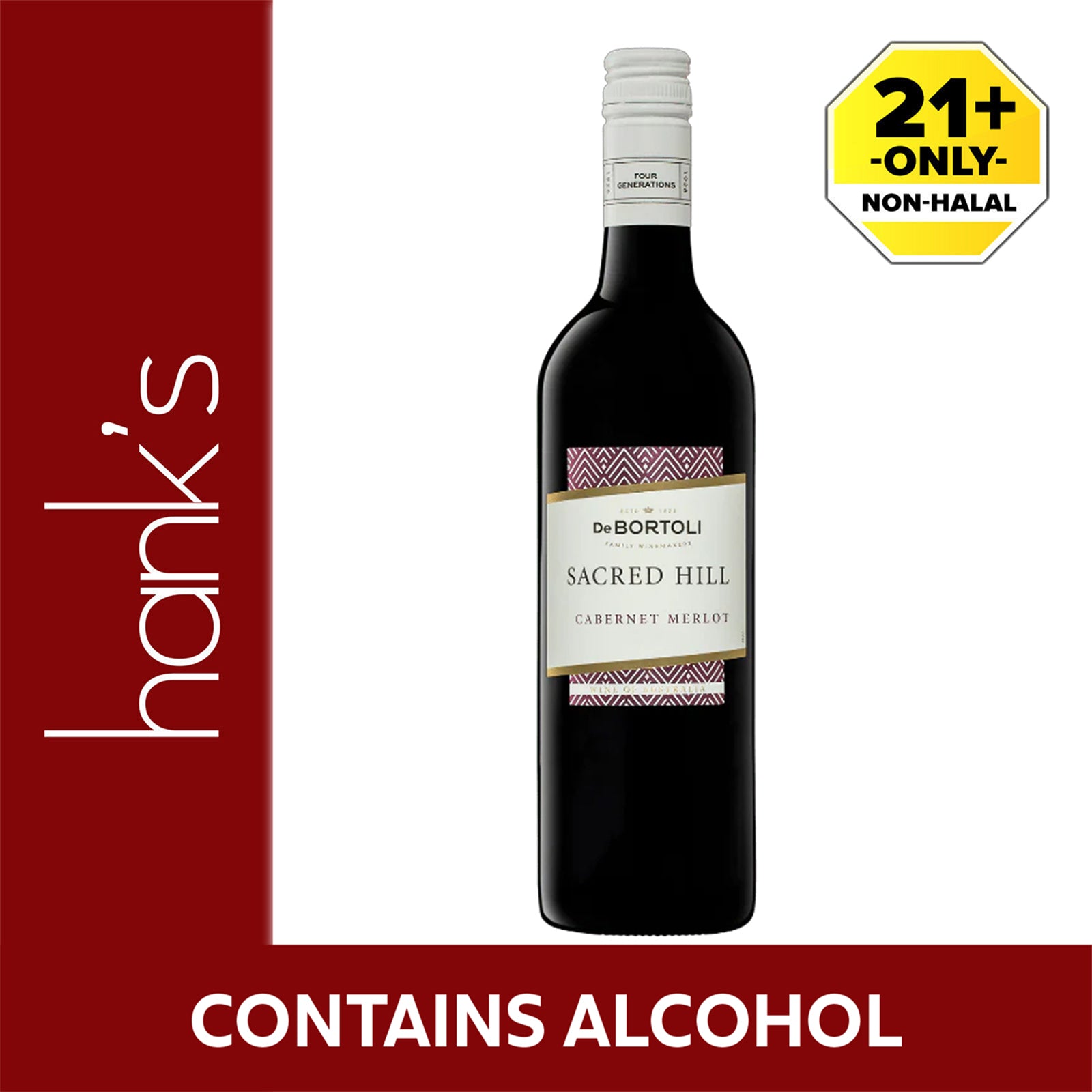 Sacred Hill Cabernet Merlot 750ml