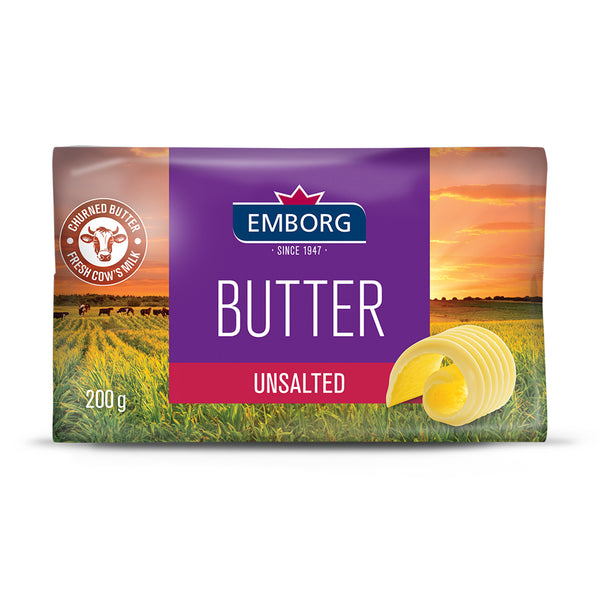 Emborg Unsalted Butter 200g (highest price)