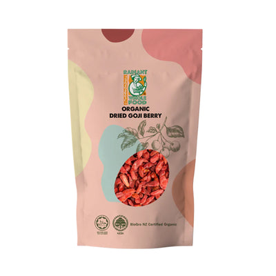 Radiant Whole Food Organic Goji Berry 100g