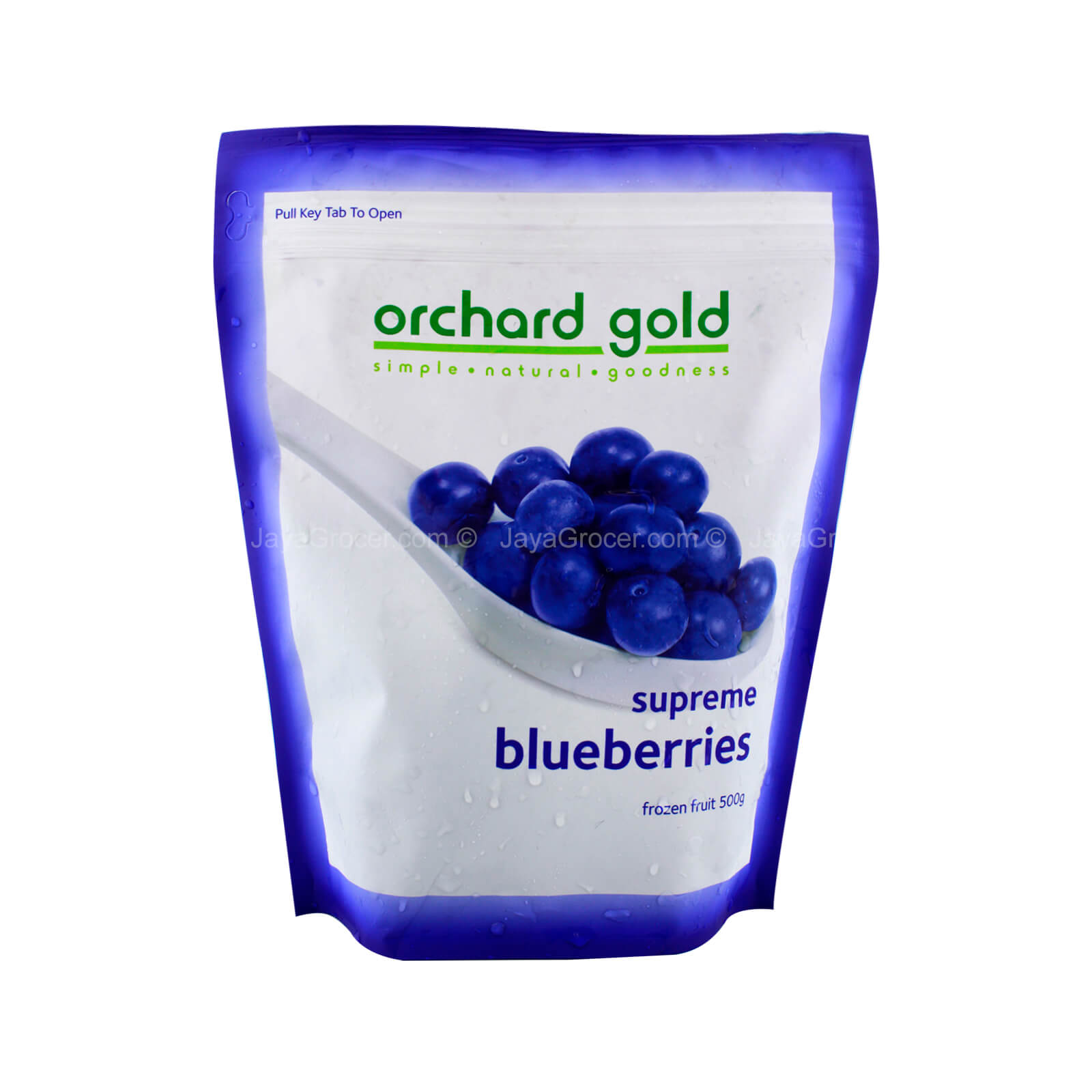 Orchard Gold Supreme Frozen Blueberries Fruit 500g