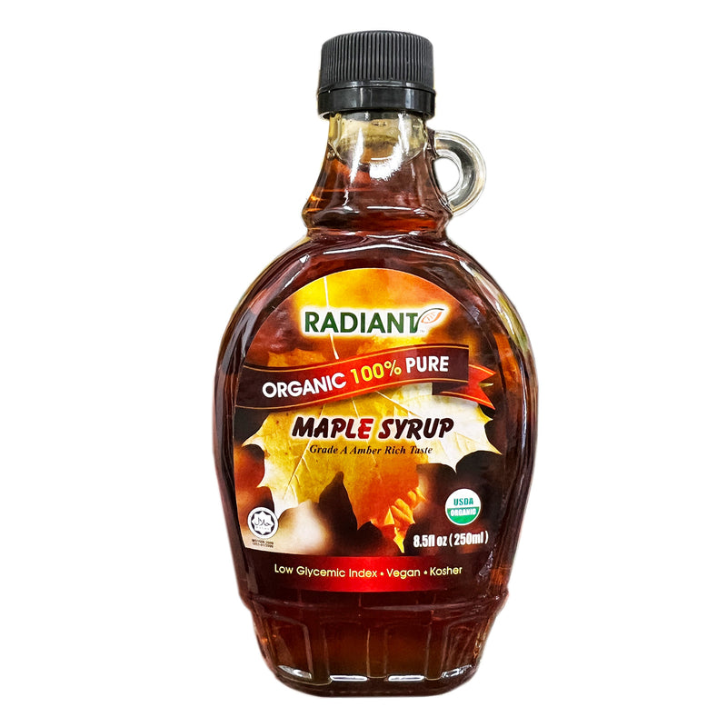 Radiant Organic 100% Pure Maple Syrup 236ml