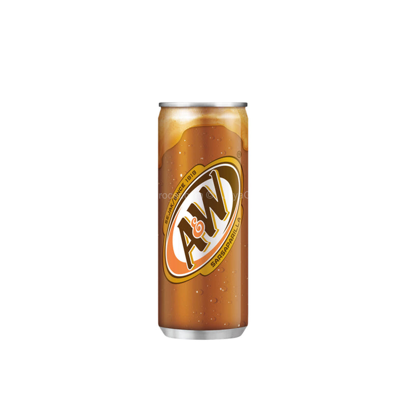 A&W Sarsaparilla Carbonated Drink 320ml