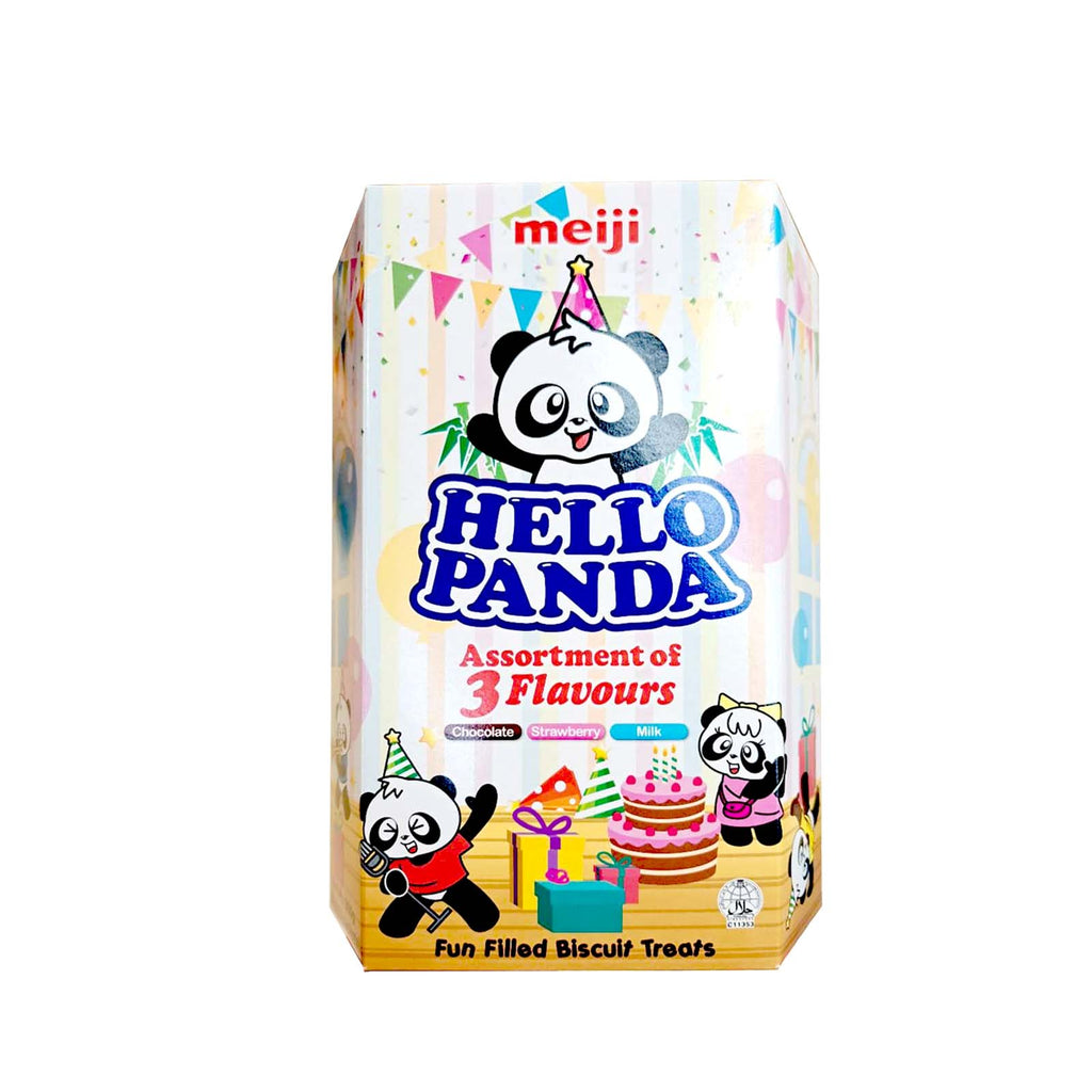 Meiji Hello Panda Biscuit Assorted Filling 234g