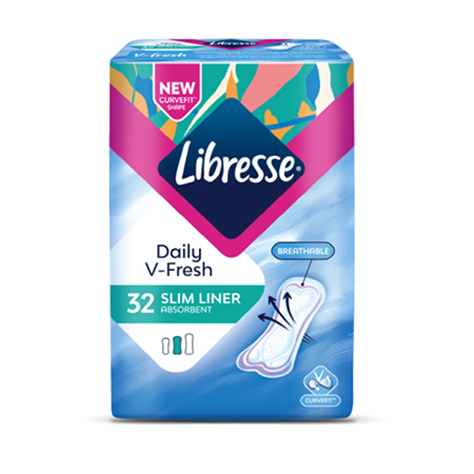 Libresse Slim Pantyliner 32pcs/pack