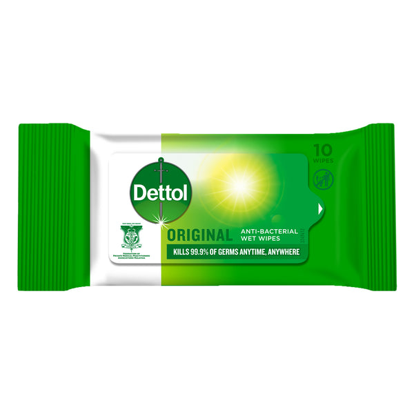 Dettol Antibacterial Wipes Original 10pcs/pack (highest price)