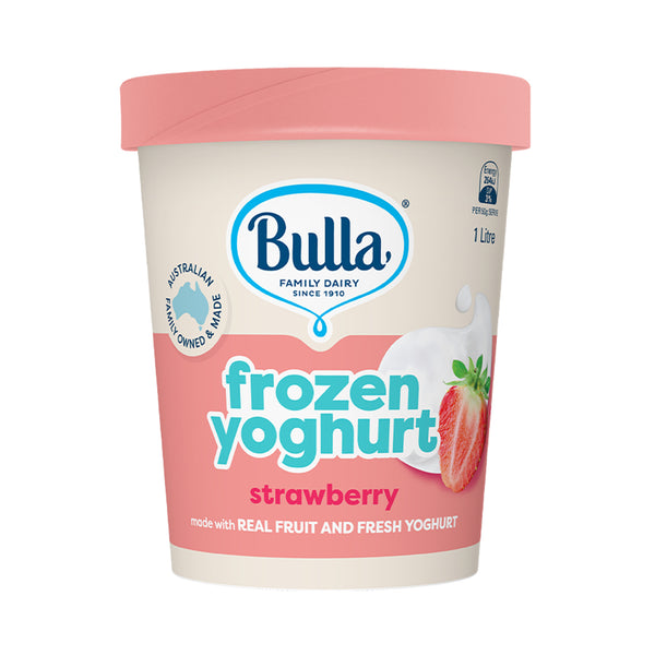 Bulla Strawberry Frozen Yogurt 1L (highest price)
