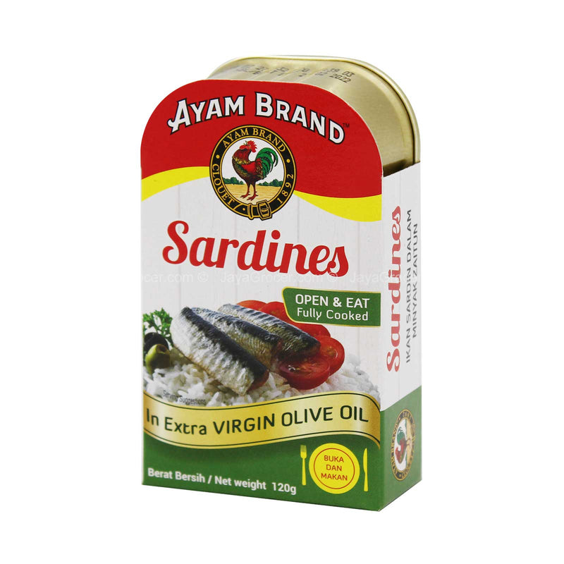 Ayam Brand Sardine Extra Virgin Olive Oil 120g