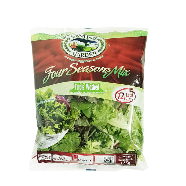 Genting Garden Four Season Mix Salad 125g (highest price)