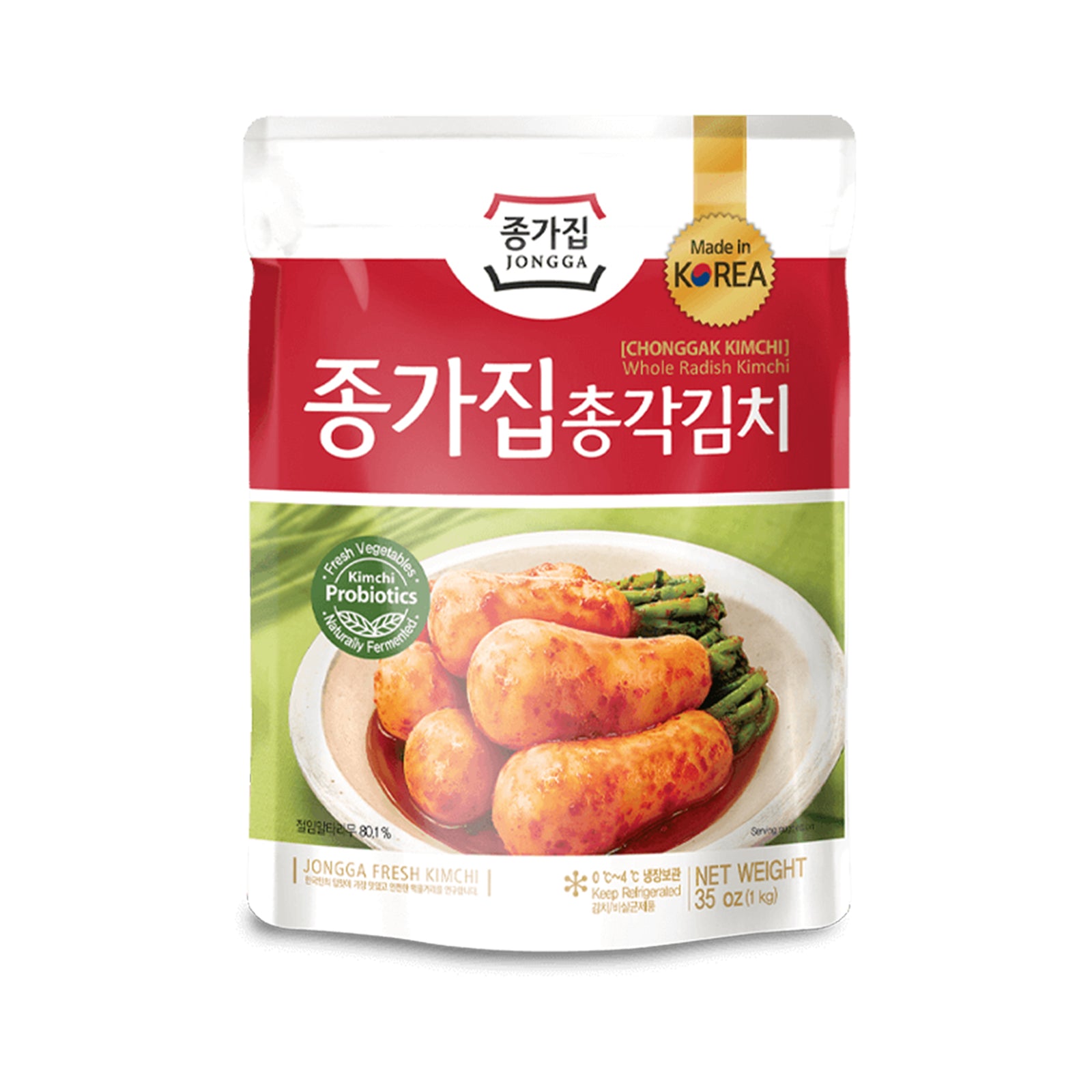 Jongga Chonggak Kimchi 500g