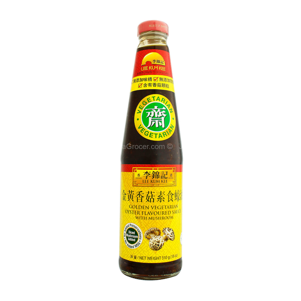 Lee Kum Kee Vegetarian Oyster With Mushroom Sauce 510g