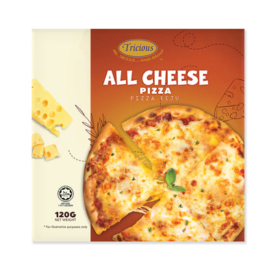 Tricious 6 Inch All Cheese Pizza 120g